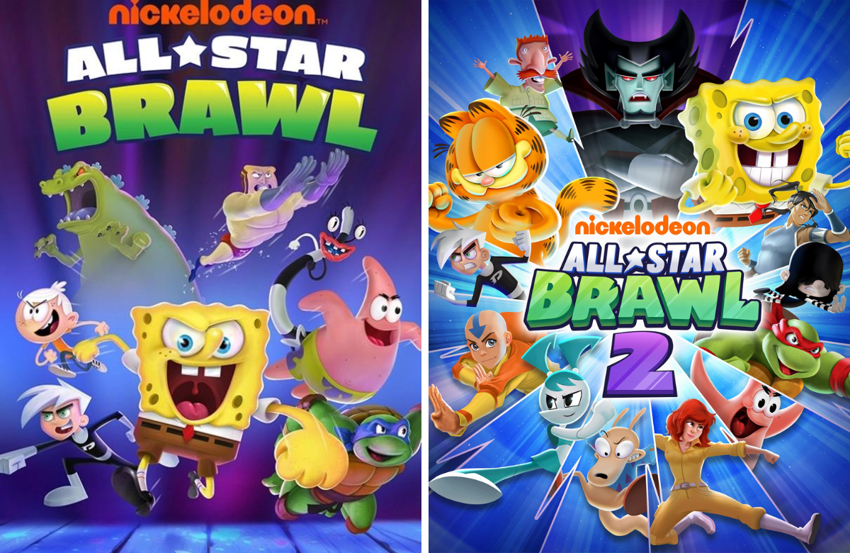 Nickelodeon All-Star Brawl Vs Nickelodeon All-Star Brawl 2